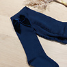 JC CASTELLA | Donkerblauw kousenbroekje velvet strik JC CASTELLA | Donkerblauw kousenbroekje velvet strik