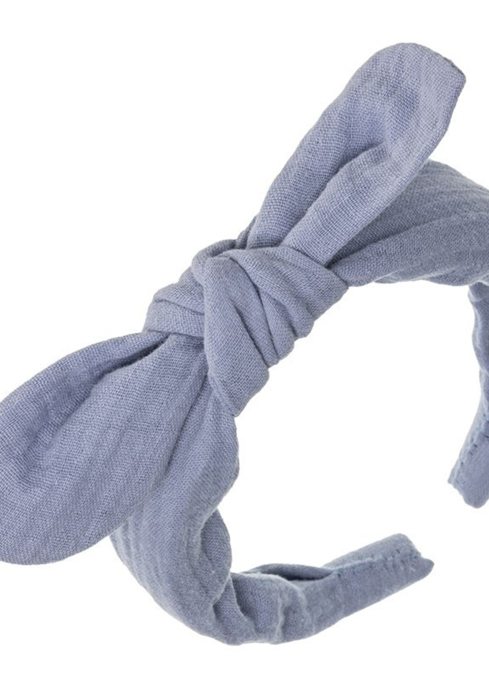 SIENA SIENA | Diadeem  blauw  mooie strik
