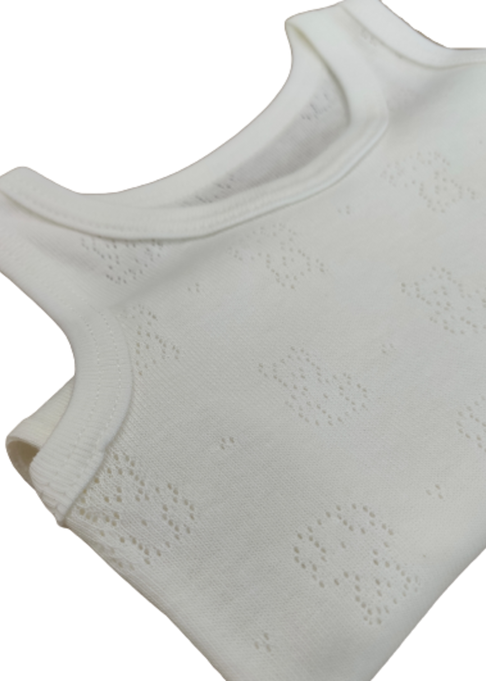 CALAMARO  CALAMARO | Body'tje ecru met beertjes motief