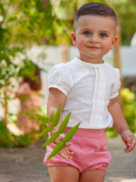 DBB COLLECTION DBB | Boys outfit coral