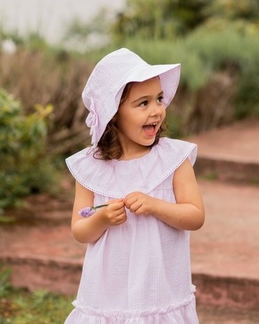 DEOLINDA DEOLINDA | Romantisch roze jurkje DEOLINDA DEOLINDA | Romantisch roze jurkje