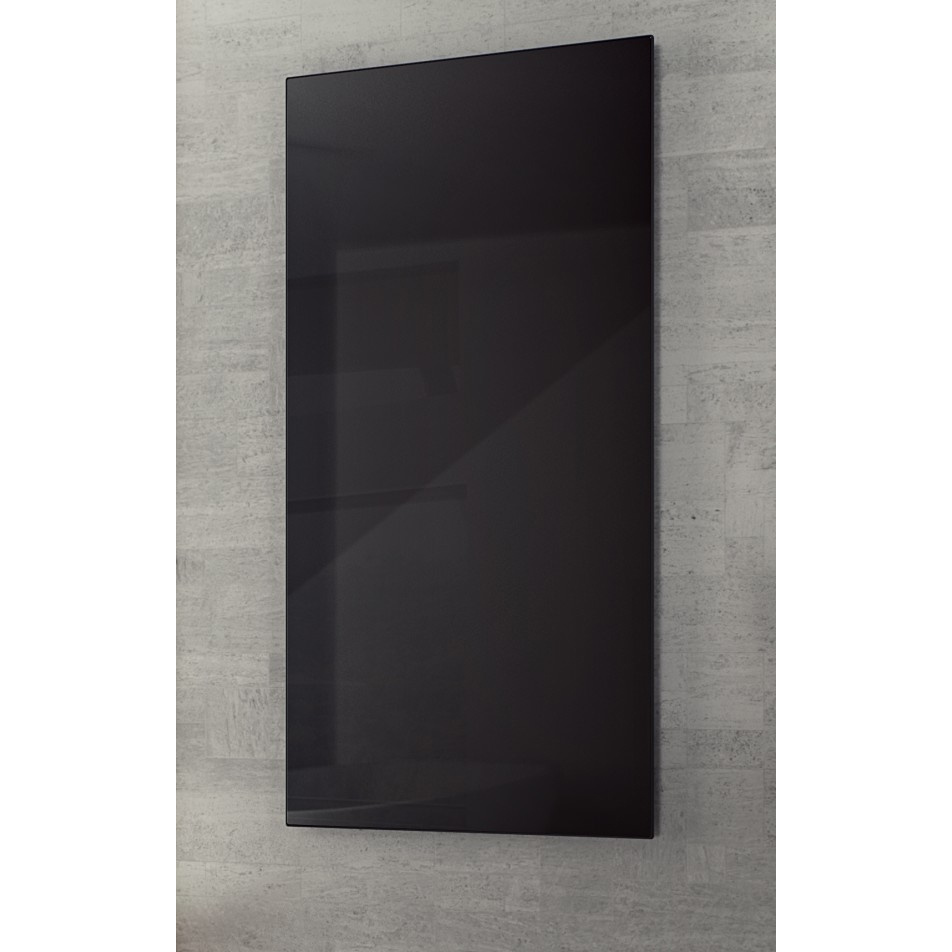 gebonden Verscherpen Mam Design glasplaat zwart - Infrarood Verwarming Soest