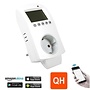 Wifi QH-02TP programmeerbare Plug-in thermostaat met ruimtesensor.