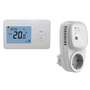 Draadloze programmeerbare thermostaat RF-OPTIMA inclusief PLUG in ontvanger