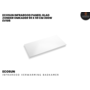 Ecosun Infrarood paneel glad zonder omkader 59x59cm 300 Watt EV106