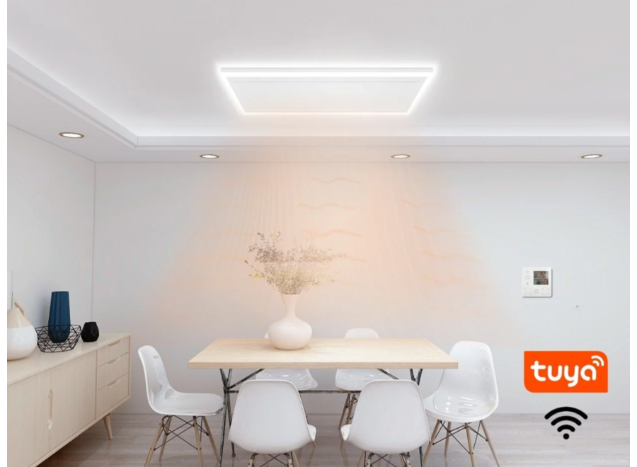 Wifi infraroodpaneel met led verlichting