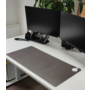 Verwarmde infrarood bureaulegger (80 x 40 cm) - Grijs