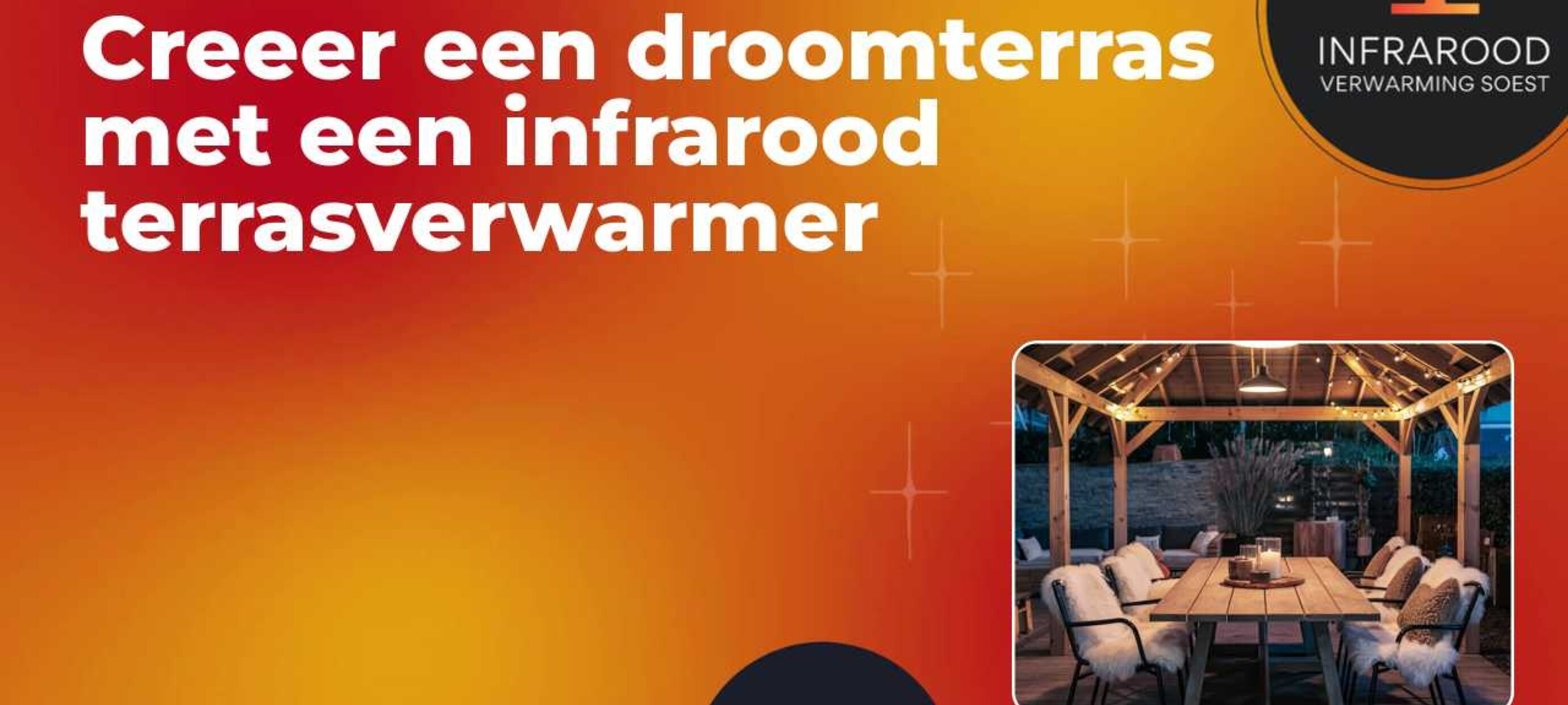 Creeer een droomterras met een infrarood terrasverwarmer