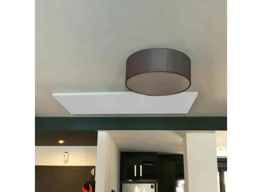 Infraroodpaneel plafond 700W compleet met thermostaat functie 60.5 x 100.5 x 2.5cm
