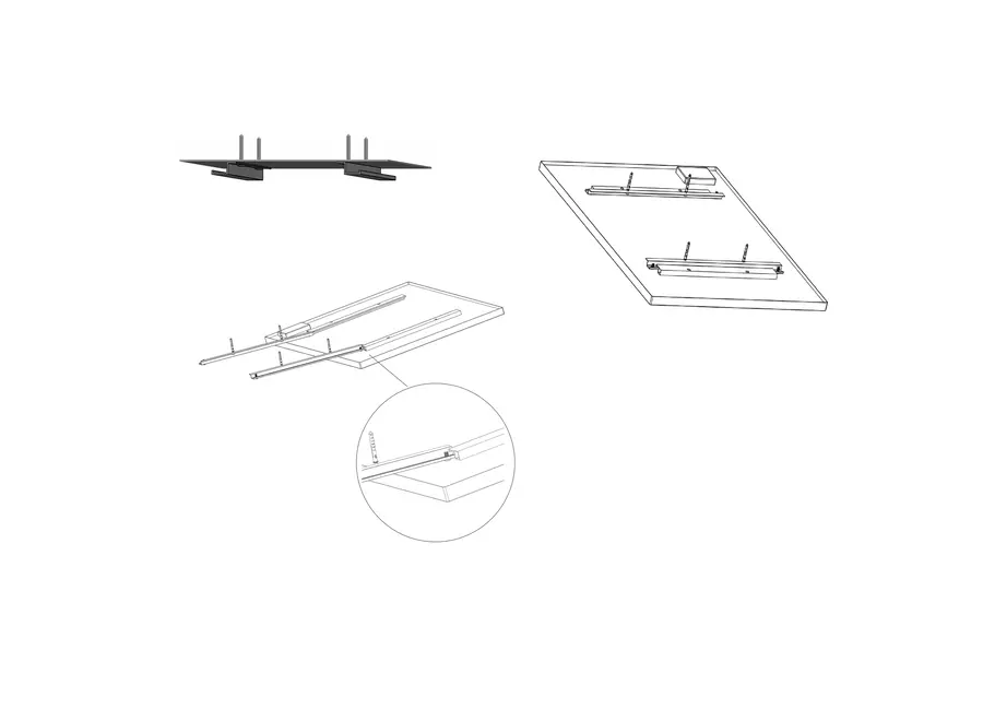 Infraroodpaneel plafond 700W compleet met thermostaat functie 60.5 x 100.5 x 2.5cm