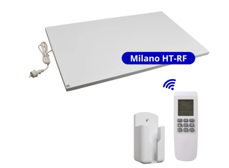 Infraroodpaneel plafond 1150W compleet met thermostaat functie 75x120cm