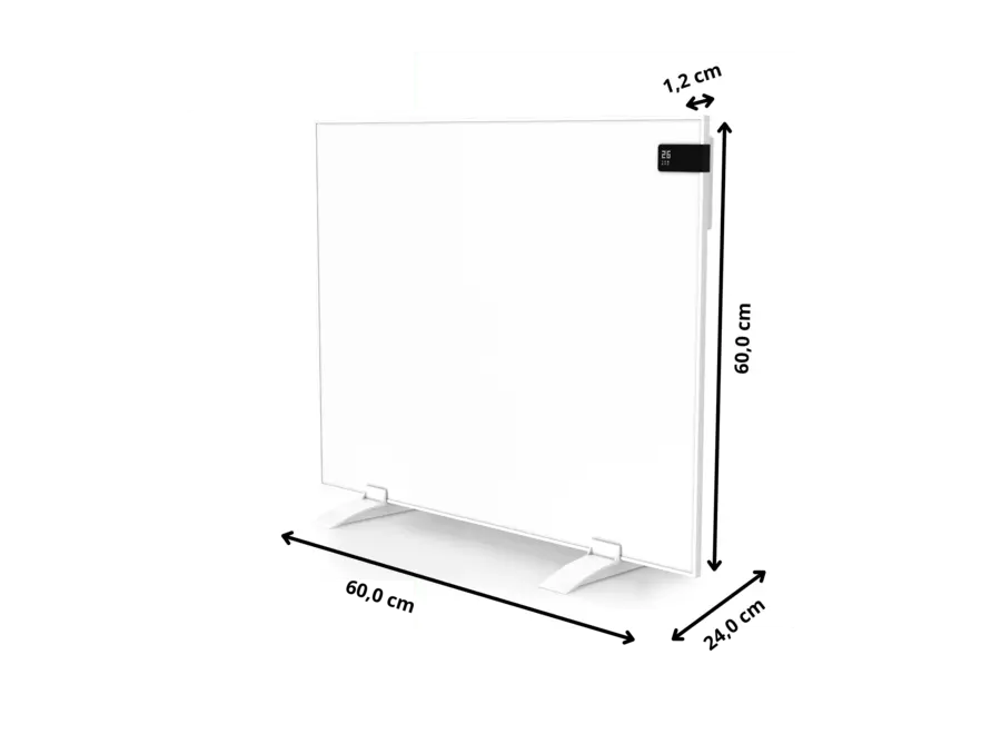 Infrarood Paneel Superia V3 - Wand of vrijstaand - 60 x 60 cm - 360 Watt