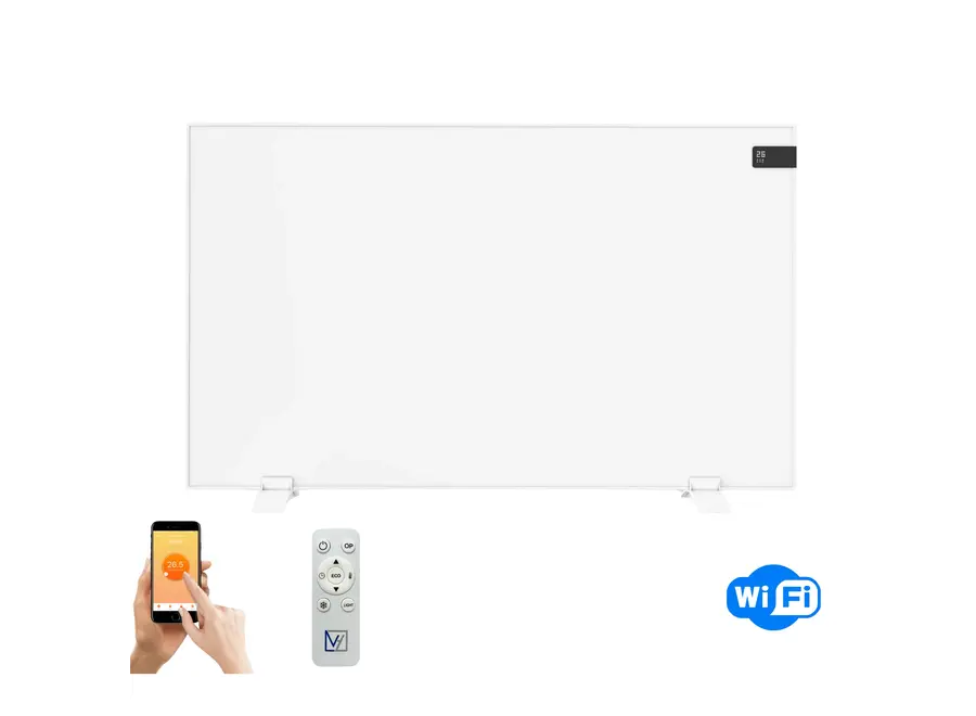 Infrarood Paneel Superia V3 - Wand of vrijstaand - 50 x 90 cm - 450 Watt