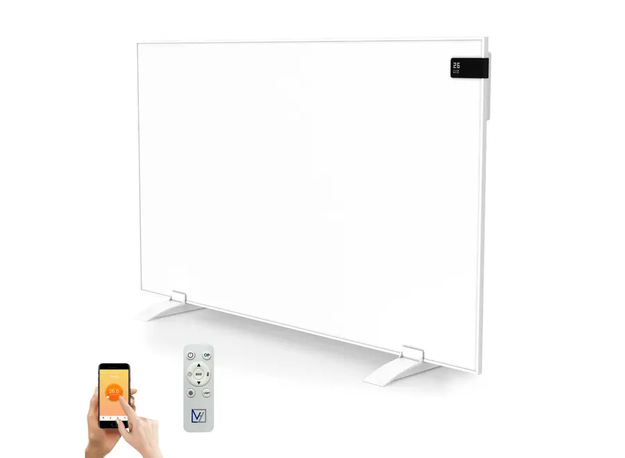 Infrarood Paneel Superia V3 - Wand of vrijstaand - 50 x 90 cm - 450 Watt