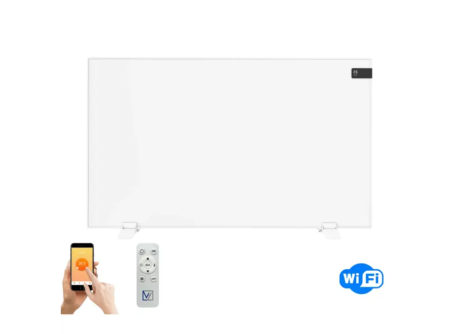 Infrarood Paneel Superia V3 - Wand of vrijstaand - 60 x 120 cm - 720 Watt