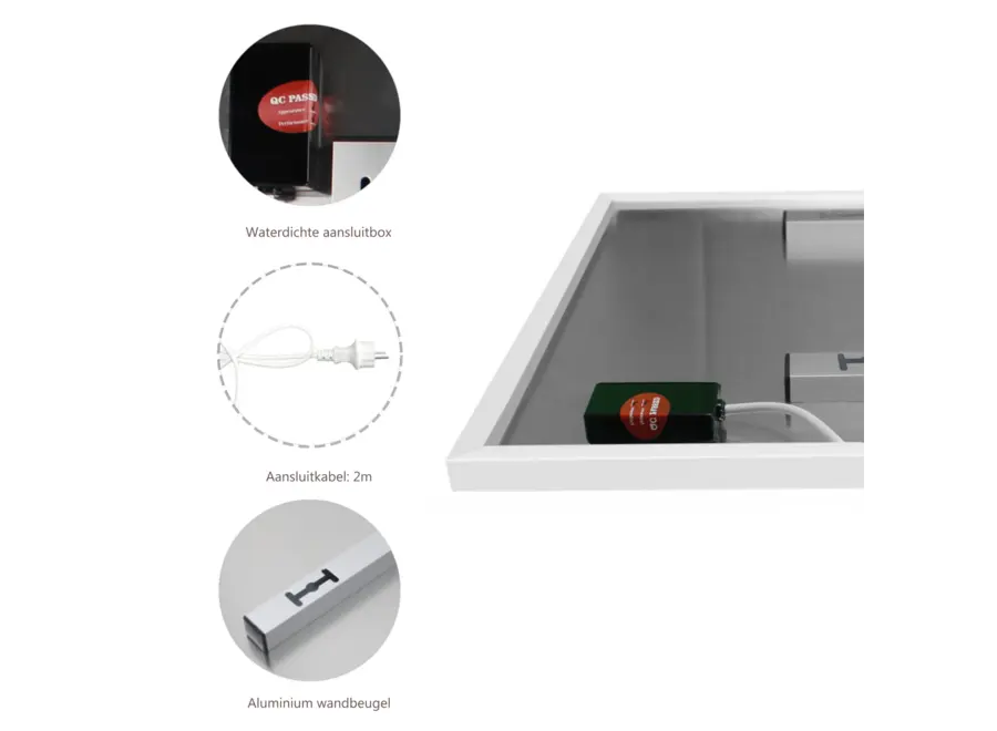 Infrarood Paneel Napoli 75 x 120 cm - 900 Watt
