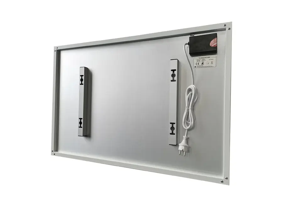 Set B: Verplaatsbaar Infrarood paneel Napoli + thermostaat - 580 watt