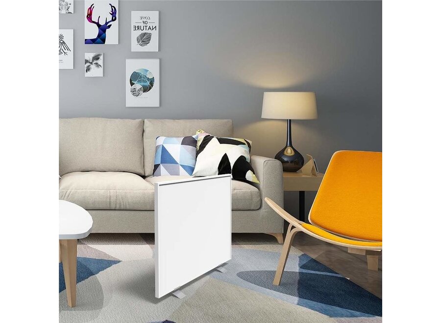 Set B: Verplaatsbaar Infrarood paneel Napoli + thermostaat - 580 watt
