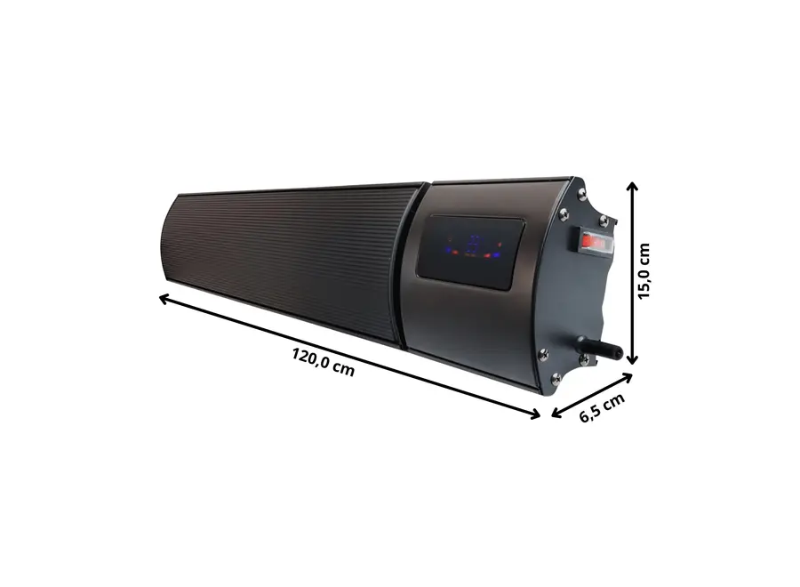 Smart HeatBar Infrarood straler - 1800 Watt - V2.0
