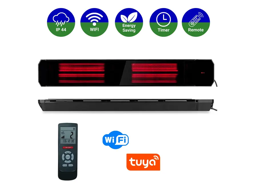 Smart-D HeatBar Infraroodstraler met korte en lange golf - 2200 Watt