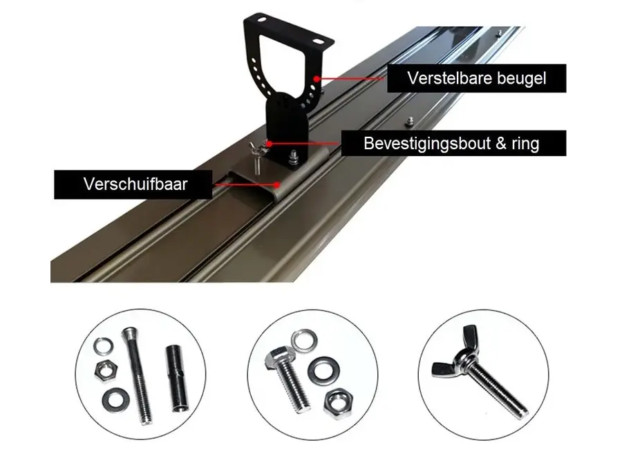HeatBar Infrarood Straler Serie A - 1800 Watt