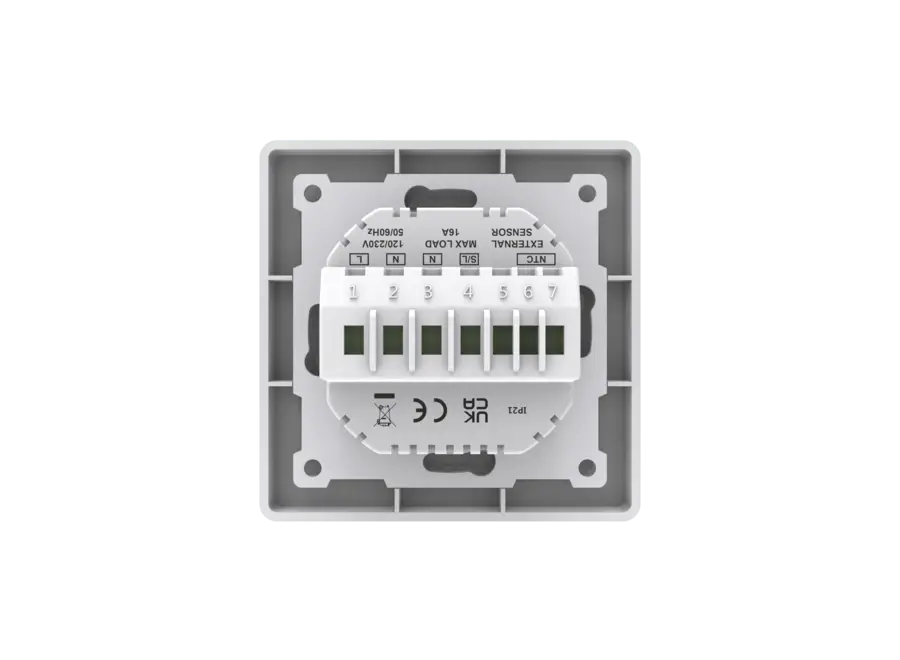 "Olympus" Digitale wifi thermostaat - Wit