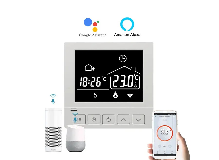 "Chronos" Digitale wifi thermostaat