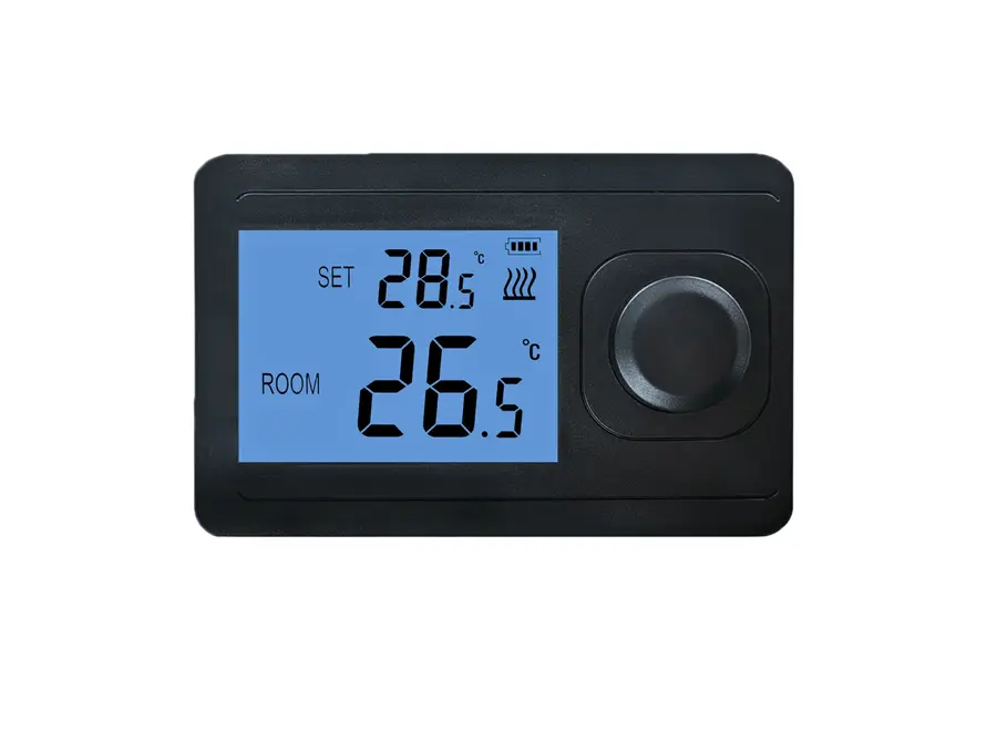 "Otus" Draadloze RF thermostaat - Mat Zwart
