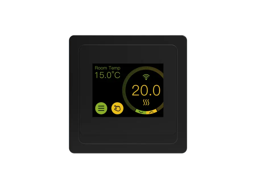 "Olympus" Digitale wifi thermostaat - Zwart