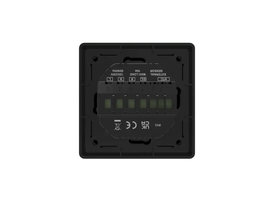 "Olympus" Digitale wifi thermostaat - Zwart