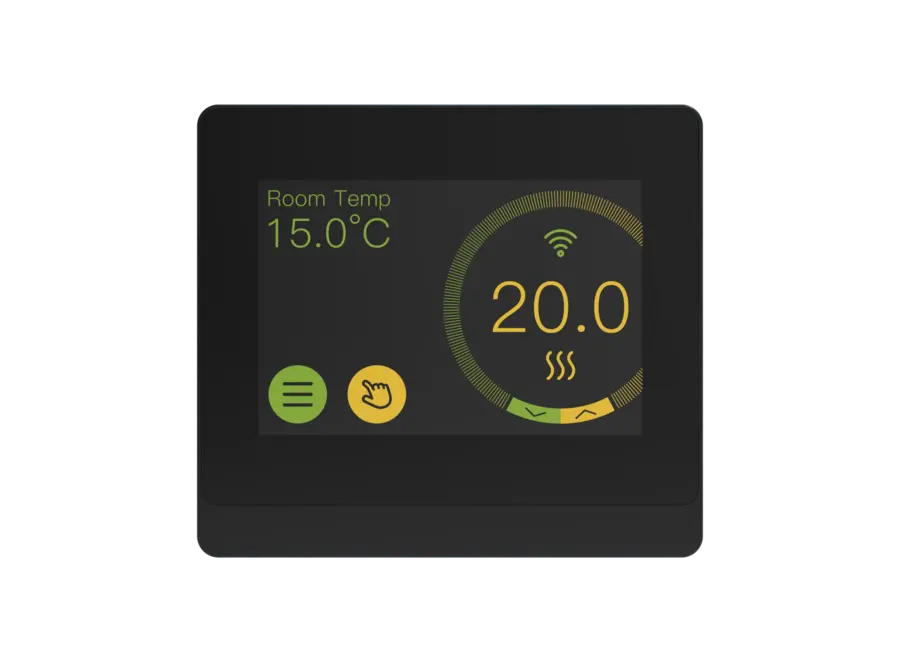 "Olympus XL" Digitale wifi thermostaat - Zwart