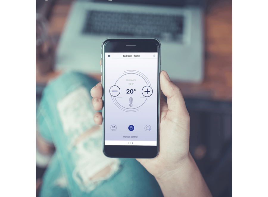 Adax neo Wifi zwart elektrische verwarming