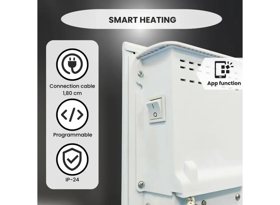 Quality Heating - Eco Slim Wifi white