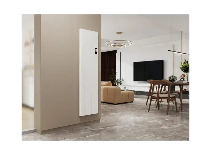 Quality Heating verticale kachel Civetta white