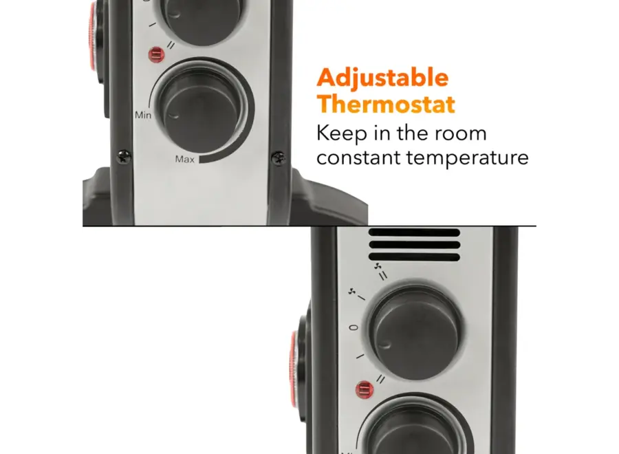 Turbo 2000Watt convector elektrische kachel