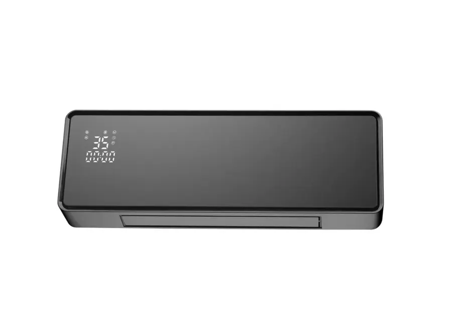 Keramische wandverwarming ThermoBlack met Wifi thermostaat