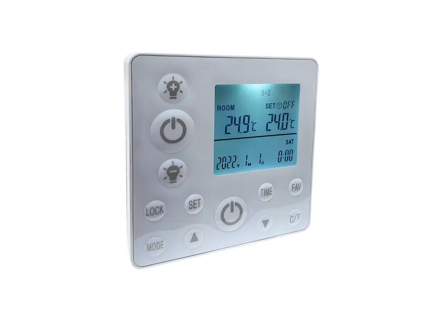Infrarood paneel Monza met LED verlichting - 700W - 63 x 108 cm - Wifi / zonder wifi (FSK)