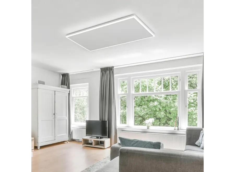 Infrarood paneel Monza met LED verlichting - 840W - 63 x 128 cm - Wifi / zonder wifi (FSK)