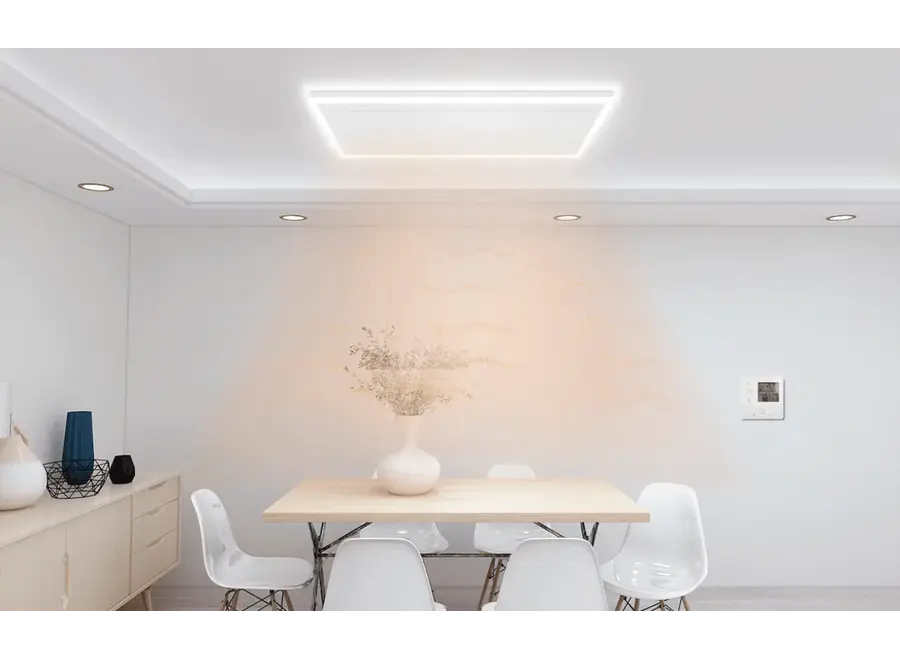 Infrarood paneel Monza met LED verlichting - 840W - 63 x 128 cm - Wifi / zonder wifi (FSK)