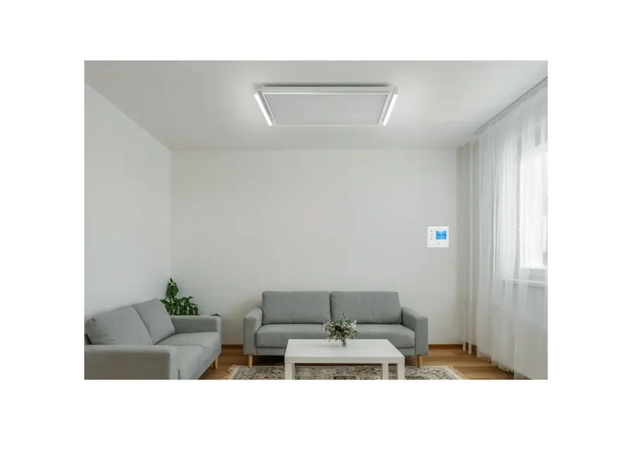 Infrarood paneel "Livorno" met LED verlichting & wifi - 1200W / 1500W / 1800W (FSK)