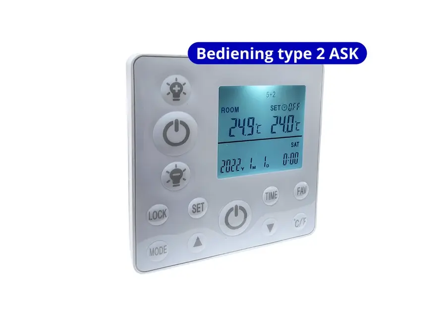 Bedieningsconsole voor Monza Infrarood LED paneel