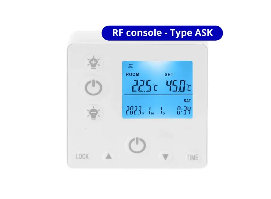 Bedieningsconsole voor Monza WIFI Infrarood LED paneel