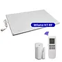 Infrarood Paneel Milano HT - Draadloze bediening - 60 x 120 cm - 900 Watt
