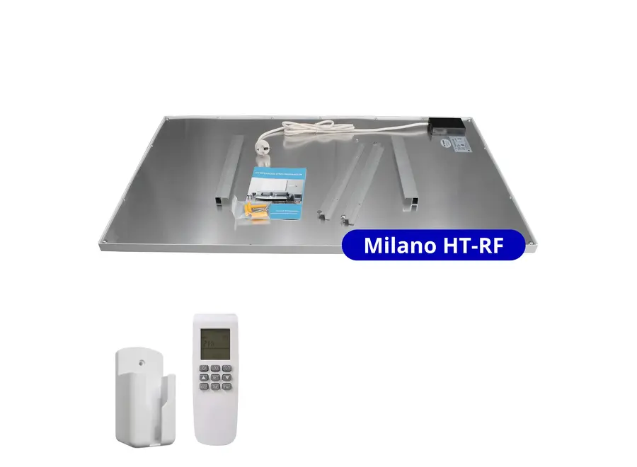 Infrarood Paneel Milano HT - Draadloze bediening - 60 x 120 cm - 900 Watt