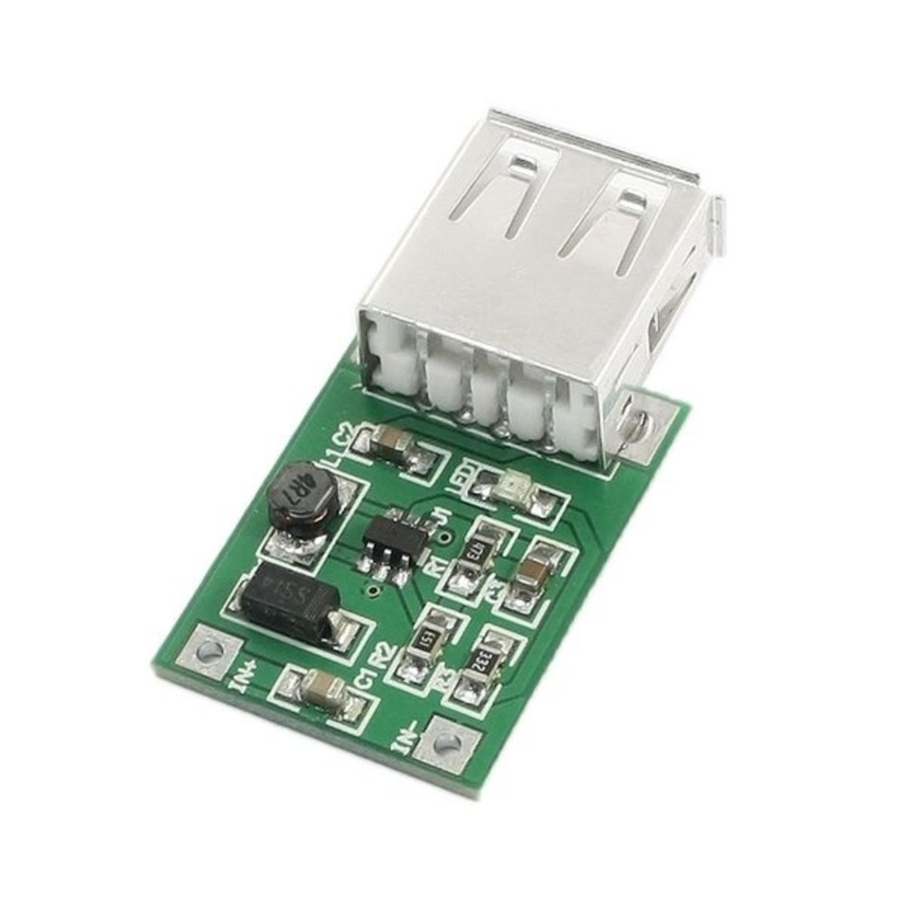 Mini DC-DC Boost Converter 0.9V-5V to 5V 600MA USB Output charger Step-Up  Power Module