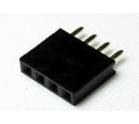 1 x 4 punts female headerpin 1 x 4 punts female headerpin
