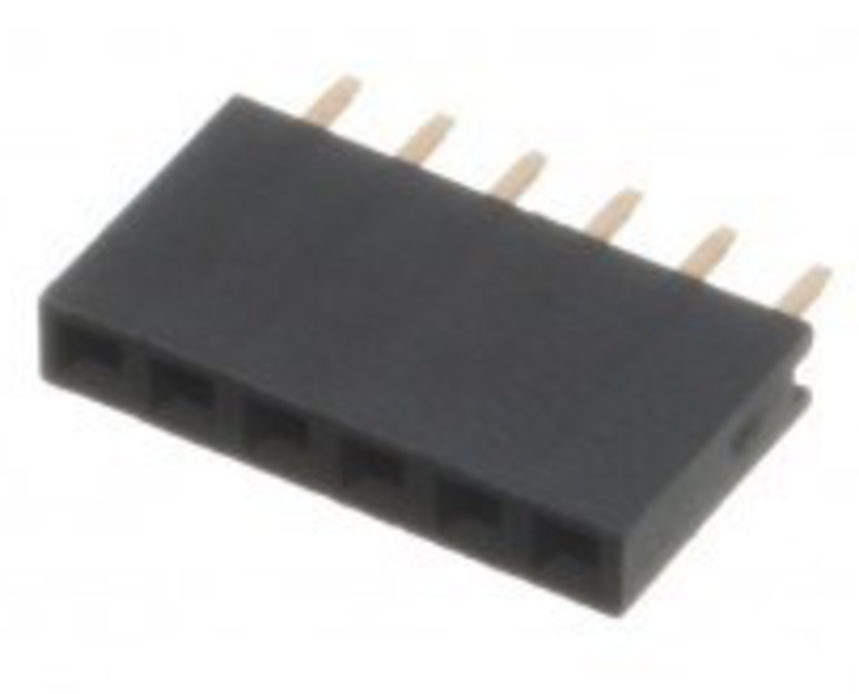 1 x 6 punts female headerpin