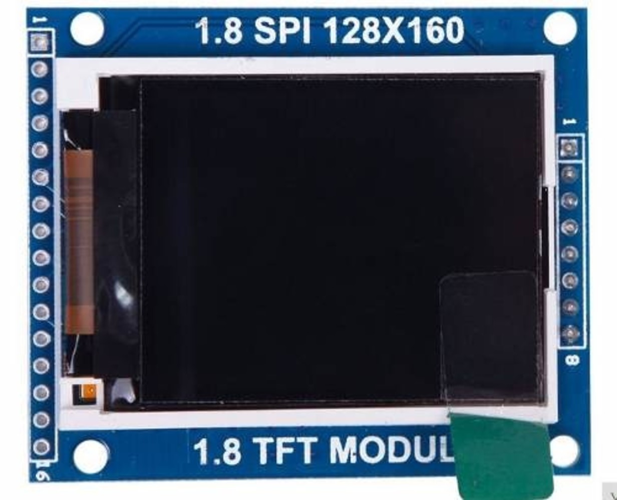 1.8 inch TFT SPI Serial Module LCD kleuren display 1.8 inch TFT SPI Serial Module LCD kleuren display