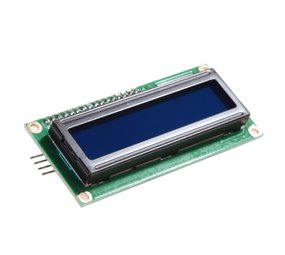 16 x 2 HD44780 LCD + gemonteerde I2C adapter module 16 x 2 HD44780 LCD + gemonteerde I2C adapter module