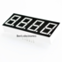 4 x 7 segments led display (rood) common Anode